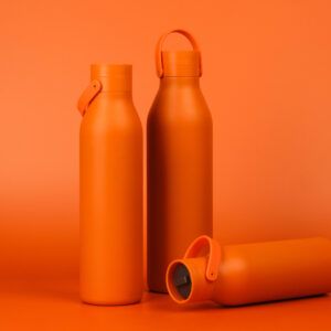 Circular&Co Reusable Stainless Steel Water Bottle Sunrise Orange