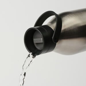 Circular&Co Reusable Stainless Steel Water Bottle Uncoated Ink Black