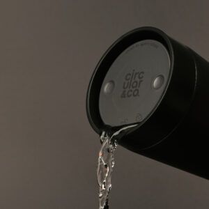 Circular&Co Reusable Travel Mug Coffee Cup Stainless Steel Ink Black