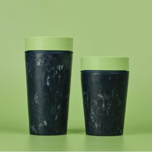 Circular&Co_Website_Fabric Waste_Reusable Cup_Pistachio Green_1 Circular&Co Reusable Coffee Cup Made From Fabric Waste Pistachio Green