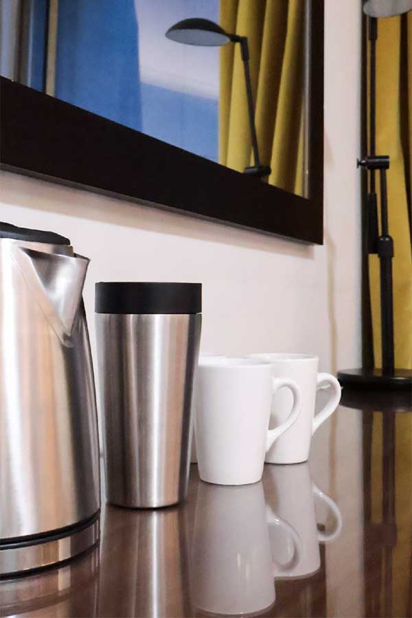 Green Reusable coffee Cups